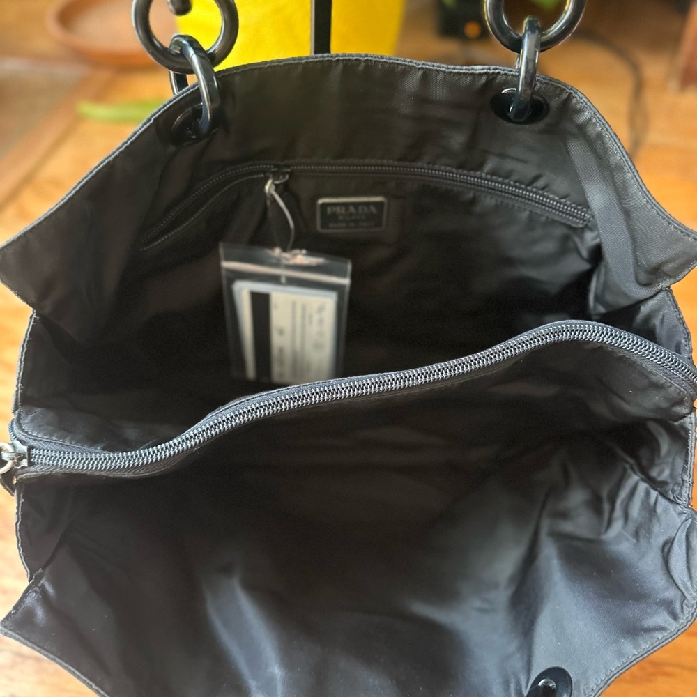Prada Black Nylon Tote Bag - Picture 3 of 8